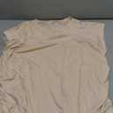 Bliwov Womens Fall Cap Sleeve Tops Business Casual Crewneck T Shirts Trendy Outfits Beach Vacation Clothes Fashion Blouses (X-Large)