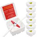 Open Splice Repair Kit (6 Pack), One-Piece Splice Box - 5 Second Installation, Electrical Wire Junction Box