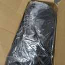 CAR PASS Universal Leather Two Front Seat Covers,Sport seat Covers fits Most Cars, SUVs, Trucks, and Vans Airbag Compatible (Black and Black)