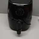 Chefman TurboFry 5-Quart Air Fryer, Integrated 60-Minute Timer for Healthy Cooking, Cook with 80% Less Oil, Adjustable Temperature Control, Nonstick Dishwasher-Safe Basket and Tray, Black