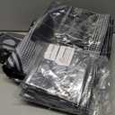 Travel Vacuum Storage Bags 8 Pack, Vacuum Seal Bags for Clothing Travel, Space Saver Bags for Luggage, Suitcase & Home Organization Black