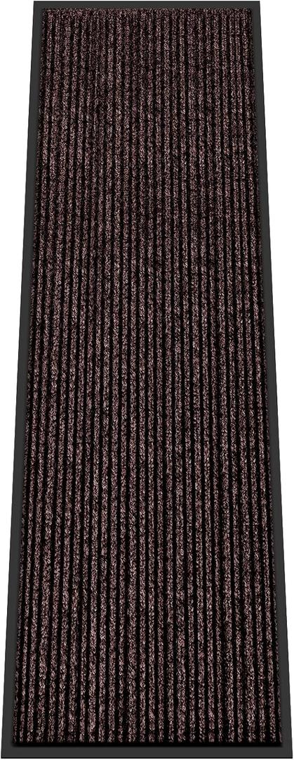 Azadx 3'x10' Indoor Outdoor Door Mat Heavy Duty Front Door Mat Absorbent