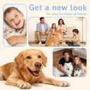Dog Grooming Kit, Pet Grooming Vacuum with Pet Clipper Nail Grinder, Dog Hair Vacuum with 6 Pet Grooming Tools for Dogs Cats Shedding Grooming