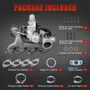 1.4 L Turbocharger with Gaskets Repair kits Compatible with 2011-2015 Chevy Chevrolet Cruze 2012-2020 Sonic 2013-2021 Trax 2013-2021 Buick Encore Replace# 667-203 55565353 GT1446 Turbo Charger