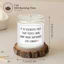 Funny Birthday Candle, Happy Birthday Gifts for Women Men, 60th 70th 80th Birthdays Gifts for Women Men, Bday Present for Grandma Grandpa - Soy Wax Candle 7oz