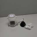 Rocket Night Light Projector for Kids Boys Toddlers Sensory Toys with Music&Films,Nightlight Lamp Astronaut Ceiling Star Projector 360 Rotation&Rechargeable,Birthday Gifts Kids Bedroom Room Decor (White)