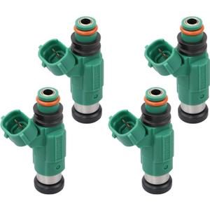 2.0 Fuel Injector 4 Holes 4Pcs, Compatible with 2001-2003 Mazda Protege 2002-2003 Protege5, Replaces# FJ657 INP-783 4G1408 842-12244 FSJ213250