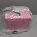 Small Safe Box 0.23Cuft Money Cash Safe Mini Lock Safe 9.05 x 6.7 x 6.7 inches Wall Safe Boxes for Home Office Hotel Coin Rooms Business Jewelry Gun (Pink)