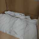 Andency Oversized King Comforter Set 120x98 Beige, Boho Oversize King Cream Soft Warm Tufted Neutral Bedding Comforter Sets, 3 Pieces Aesthetic Chevron Farmhouse Cute Bohemian Textured Bedding Set