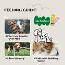 Oh!Pet 5-in-1 Digestive Probiotics  7B CFU Powder for Dogs & Cats with Prebiotics & Enzymes (Chicken, 30 Packets)