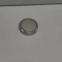 Westbrass A493CHM-07 Universal Patented Deep Soak Round Replacement 2-Hole Bathtub Overflow Cover for Full and Over-Filled Closure, Satin Nickel
