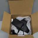 Ultrasonic Retainer Cleaner Machine, 45kHz Dental Cleaning Pod for Denture, Mouth Guard, Night Guard, Aligner, Braces, Toothbrush, 200ML Denture Cleaner with Digital Timer & 4 Modes, Black