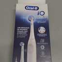 Oral-B iO Series 2 Rechargeable Electric Powered Toothbrush Starter Kit, Pure White with 2 Brush Heads - Automatic Pressure Sensor to Protect Gums - 3 Modes - 2 Min Timer