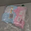 Wettarn 2 Pack Plush Bear Stuffed Animal 18 Inch Cuddly Stuffed Bears Plush with Bow for Kids Valentine's Day Birthday Children's Day Baby Shower Party Favor Decors(Pink, Blue)