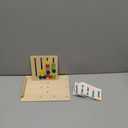 LiKee Slide Puzzle Color Sorting Matching Toys, Airplane Car Travel Busy Board for Toddler NoLoseParts and Portable, Montessori Wooden Educational Toys Board Games for Kids Boys Girls 3+ Years Old