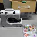 Beginner Sewing Machine, 12 Built-in Stitches with Foot Pedal, 2-Speed Control, Portable Mini Sewing Machine for Home Travel Use & Sewing Enthusiasts (black)