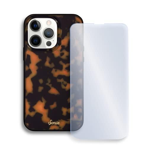 Sonix Case + Screen Protector for MagSafe iPhone 13 Pro Max/iPhone 12 Pro Max Brown Tort