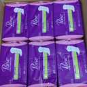 Poise Daily Liners, Incontinence Panty Liners for Bladder Leaks, 2 Drop Very Light Absorbency, Long Length, 264 Count of Pantiliners (6 Packs of 44)