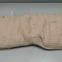 6 Layers Cotton Muslin Blankets Large, Lightweight Cotton Throw, Cooling Soft Throw Blanket for Year-Round Comfort, Breathable Quilt Bedspread, Gauze Weave Bedding for Adults, Oatmeal, Beige Linen