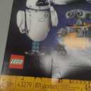LEGO Disney & Pixar Wall-E & EVE Building Set for Adults, Ages 18+ - Home Office, Book Shelf, or Room Decor for Disney Fans - Gift Ideas for Men & Women - 43279