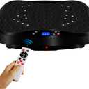 Vibration Plate Exercise Machine with Remote Control, Vibration Platform, Whole Body Workout Machine, Fitness Machine, Foots Massage, Pain Relief, Home Office