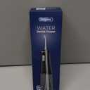 Onlyone Rechargeable Cordless Water Flosser with Adjustable Water Pressure for Daily Oral Care, Power Dental Flosser for Home and Travel Use, Portable Oral Irrigator for Sensitive Gums and Braces Care (Black)