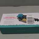 Swanoo Universal Stroller Snack Tray | Compatible With Nuna Mockingbird Bugaboo Uppababy | Stroller Bumper Bar Tray Attachment with Cup Holder | Baby Toddler Disneyland Essentials Stroller Accessories (Dark Grey)