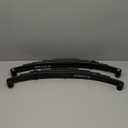 Trailer Leaf Spring 5 Leaf Double Eye 3000 lbs Cap for 6000 lbs Axle Suspension Length 25-1/4" fits for SW5 - Set 2