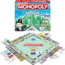 Monopoly The Mega Edition by Winning Moves Games USA, a Bigger and Faster Version of Monopoly with the Speed Die for 2 to 8 Players, Ages 8 and up (1104), Large
