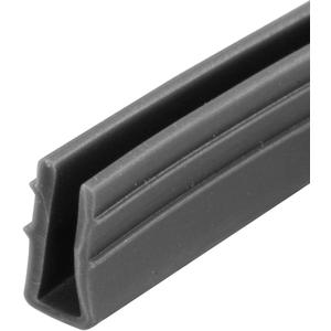 Prime-Line P 7738 0.18 In. x 200 ft. Gray Vinyl Glass Glazing Channel (1 Roll)