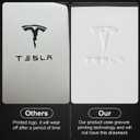 Center Console Leather Armrest Cover Designed for Tesla Model 3 2017-2023/Model Y 2020-2025(Not for Model Y Juniper),Center Console Accessories for Tesla Model 3/Y Interior Accessories White