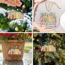 2 x Book Ornament, Book Lovers Gifts, Books Club Themed Reading Gifts, The Librarians, Bookish, Readers, Book Club Gift Idea