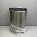 NINESTARS Stainless Steel DZT-50-25 Motion Sensor Trash Can, Large, 50liters, Silver