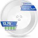 Microwave Plate Replacement 12 3/4" Fits 1B71961F LG and Kenmore Microwave Glass Plate - Exactly Replaces Rotating Microwave Turntable Plate - Oven Spinning Dish Tray For Better Reheating and Cooking