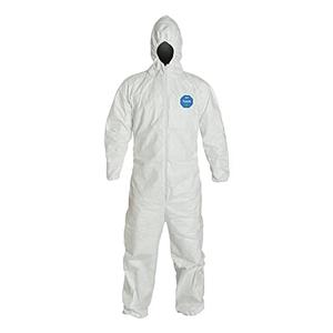 DuPont Unisex Industrial, White, Medium (Pack of 25)