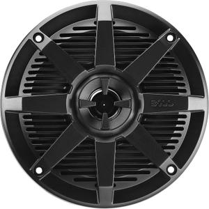 BOSS Audio Systems MR52B 5.25 inch Marine Boat Stereo Speakers - 150 Watts (per Pair), Coaxial, 2 Way, Full Range, 4 Ohms, Weatherproof, Sold in Pairs