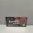 Betem 24 Colors Dual Tip Acrylic Paint Pens Markers, Premium Water-Based Acrylic Paint Markers for Fabric, Rock, Wood, Glass, Eggs, Canvas, Ceramic, Easter Basket Stuffers DIY Crafts Drawing Markers