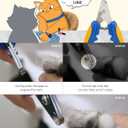 [PETHROOM] Cat Nail Clipper Trimmer for Indoor Cats with Circular Cut Hole (2mm) | Premium Sturdy Stainless Steel Blade Cat Claw | Safe, Easy, Accurate, Quiet & Fast | Avoid Overcutting