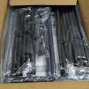 Yecaye Under Bed Storage with Wheels, 2Pack Under Bed Storage Containers, Underbed Shoe Storage Organizer, Rolling Under Bed Metal Drawers for Clothes, Blankets(30.71 x 16.93 x 6.69 in) (Grey)