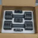 FEIERDUN DB3 5-in-1 Adjustable Dumbbell Set of 2, 12LBS/20LBS Hand Weights for Women, Men, 1s-Adjust Dual-Stable Dumbbell Set for Women Home Gym & Outdoor (A-Strength Grey)