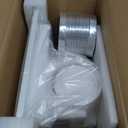 12" Ultra Quiet Bathroom Fan w/LED Light, 1.0 Sone 141CFM 10x10 Mount