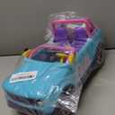 Barbie Hot Wheels RC SUV, Remote-Control Vehicle That Fits 2 Fashion Dolls & Accessories, Includes Kid-Applied Stickers for Customization