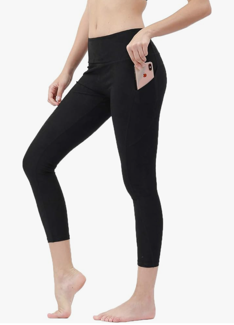 Women's Yoga Pants with Pockets High Waist Workout Leggings Small