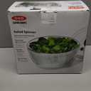 OXO Good Grips Salad Spinner | Lettuce Spinner | Fruit Washer | Fruit Washing Bowl with Strainer | Vegetable Cleaner | Salad Cleaner | Lettuce Washer | 6.22 Quart Capacity (White)