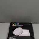 8 Inch LED Recessed Light with Junction Box, 1Pack Ultra Thin LED Recessed Lighting.6000K Daylight, No Dimmable,18W 8" Recessed Ceiling Canless Wafer Downlight.Slim Can-Killer Lights,CRI80+