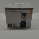 Toastmaster Tm-550bl 500 Watt Glass Jar Blender Black 