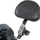 AUFER Adjustable Plug-in Driver Backrest Rider Backrest Compatible With For Harley Touring Models Road King FLHR Street Glide FLHX Road Glide FLTR Electra Glide FLHT 1997-2020 2021 2022 2023 2024