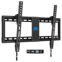 Mounting Dream TV Wall Mount for Most 37-75 Inch TVs, Universal Tilt TV Mount Fit 16", 18", 24" Stud with Loading Capacity 132lbs, Max Vesa 600 x 400mm, Low Profile Flat Wall Mount TV Bracket