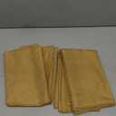 Demetex 12x20 Pillow Covers Outdoor Yellow Lumbar Pillow Cases Waterproof Throw Pillows for Couch Bed Bench Chair, Set of 4, 12 x 20 Inch, Khaki