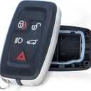 LR052905 Smart Remote Car Key Fob Case Cover Shell Housing Replacement for Land Rover LR4 for Range Rover Sport 2010 2011 2012 2013